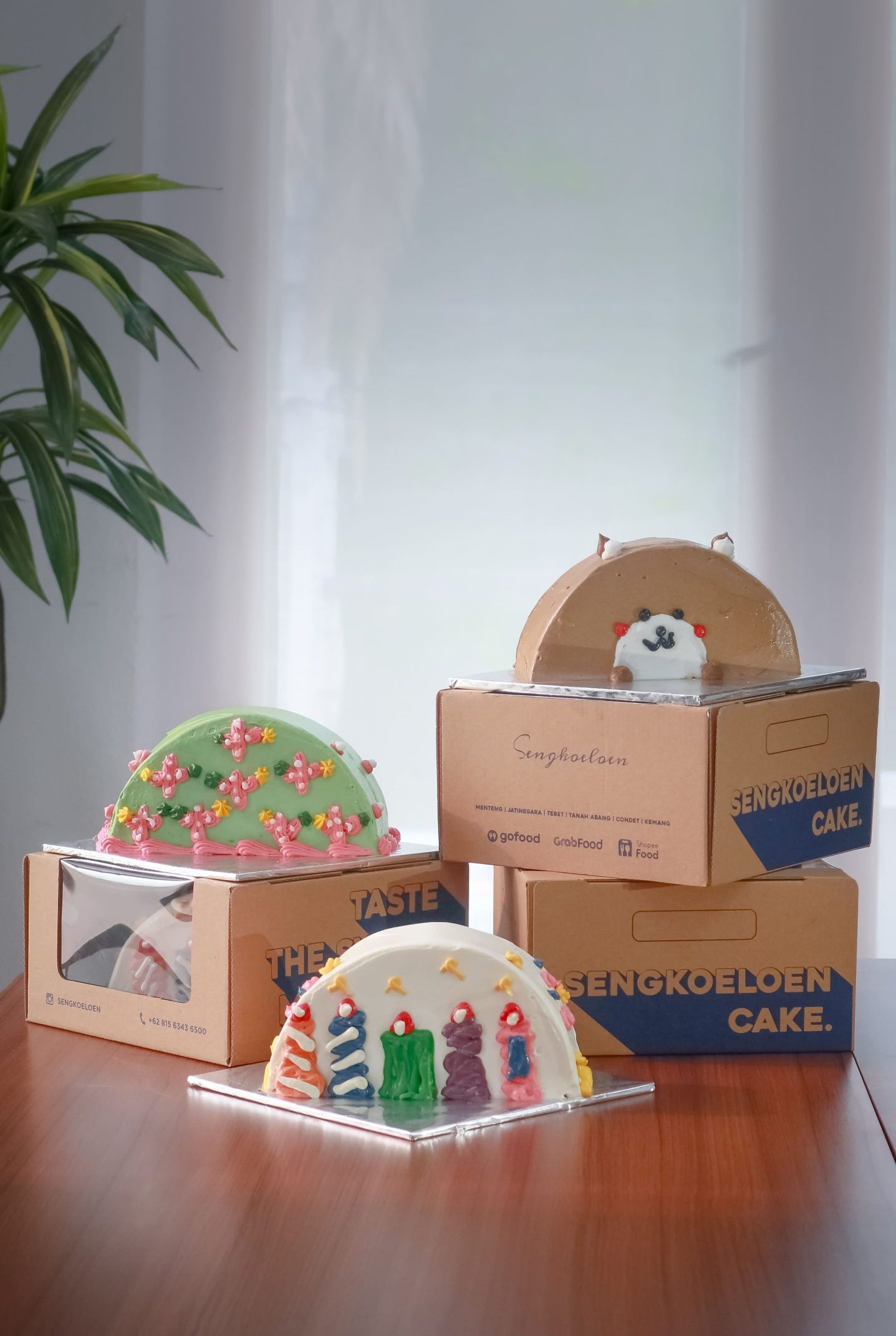 sengkoeloen adalah solusi half cake enak di Jakarta Timur karena memiliki variasi yang lengkap