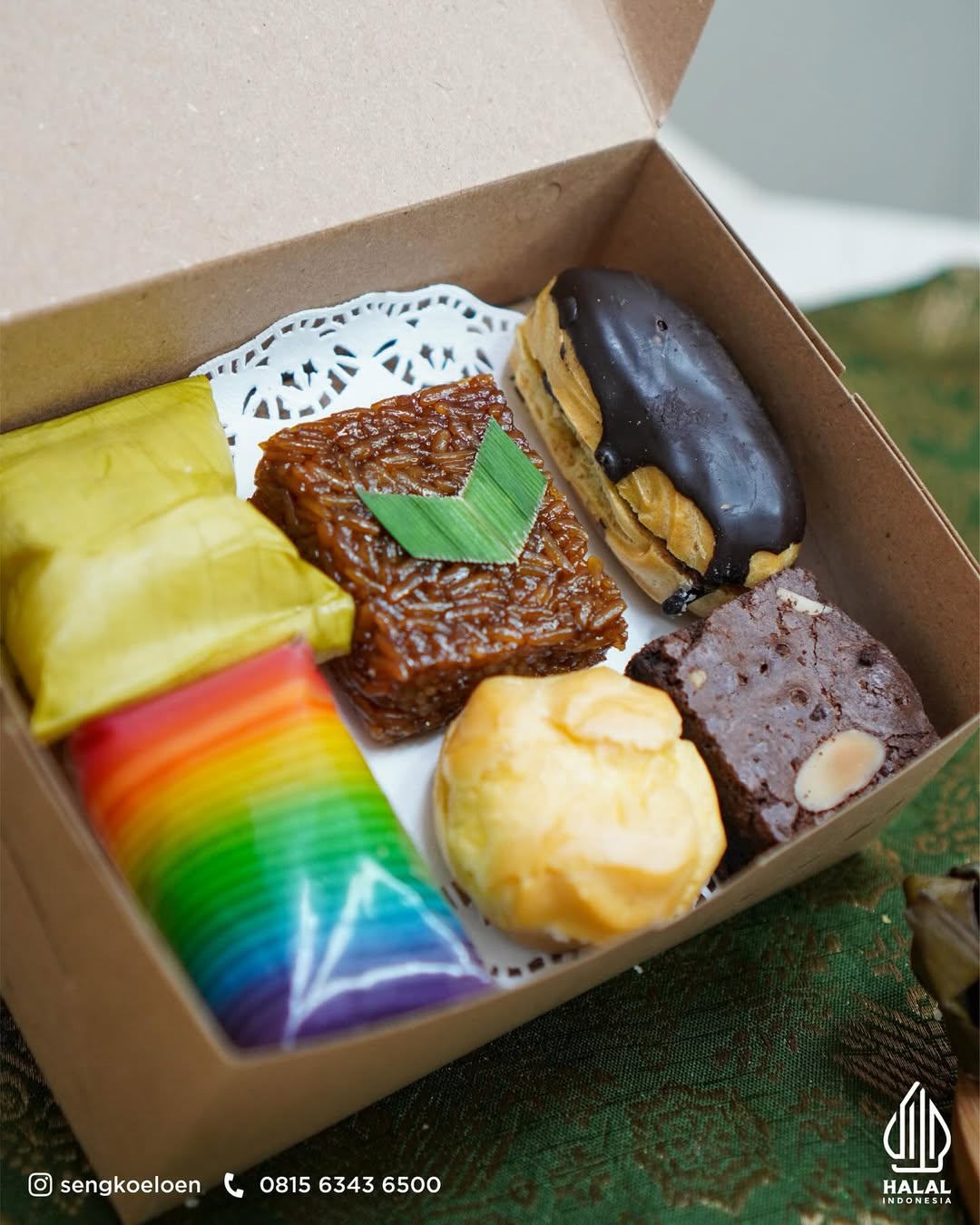 snack box dari sengkoeloen memiliki varian beragam, harga terjangkau serta rasa yang enak sehingga cocok untuk acara apapun